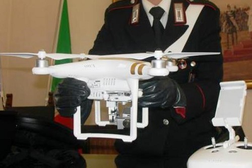 carabinieri drone